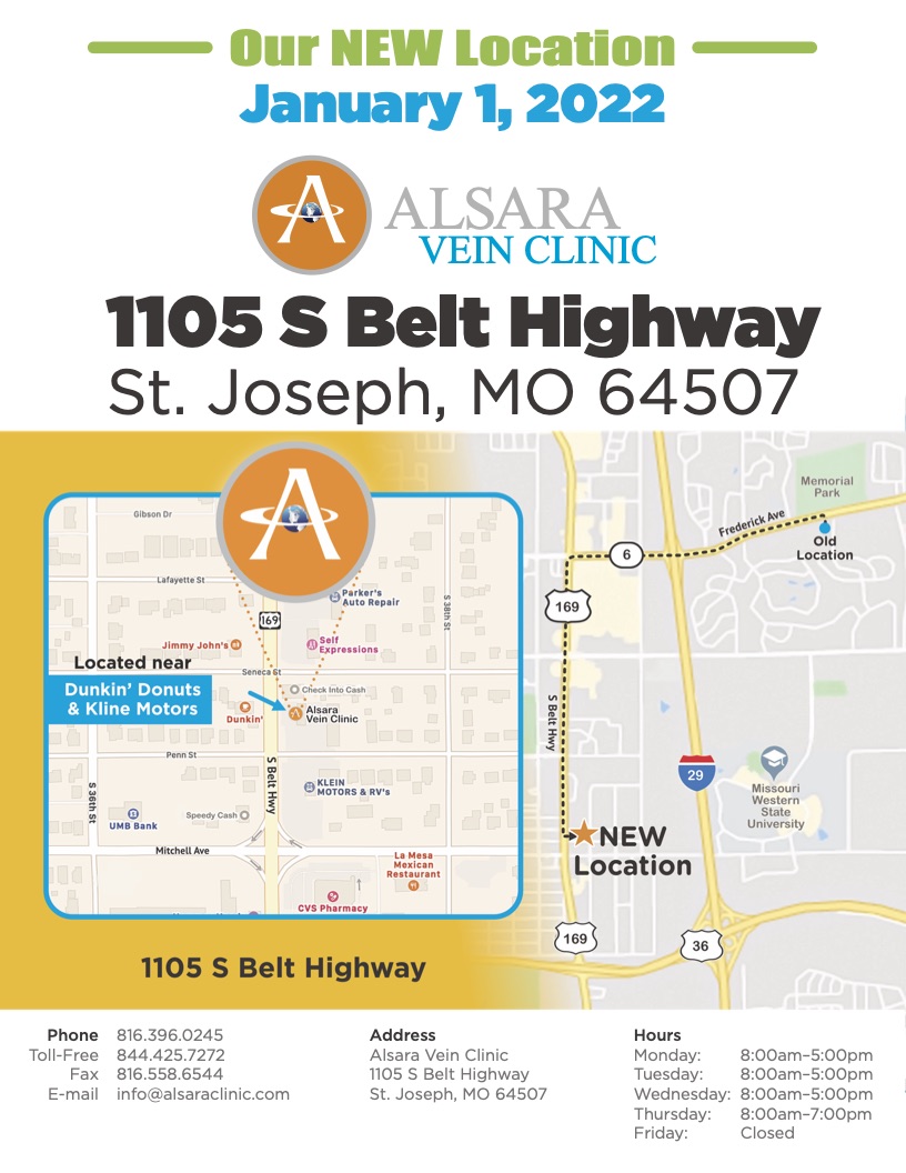 Alsara Vein Clinic, 1105 S Belt Hwy, St Joseph, MO 64507