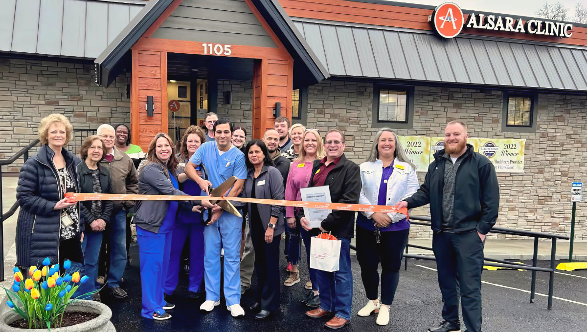 Alsara Clinic 7-Year Anniversary Ribbon Cutting