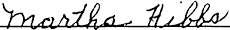 hibbs martha